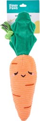 ZippyPaws Crops Carrot Crinkle Plush Dog Toy slide 2 of 5