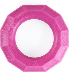 ZippyPaws ZippyTuff+ Magenta Ring Tough Chew Dog Toy