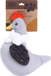 ZippyPaws ecoZippy Cotton Cuddler Chicken Squeaky Plush Dog Toy slide 2 of 6