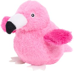 ZippyPaws ZippyTuff+ 2-in-1 Birdiez Flamingo Tough Chew Dog Toy