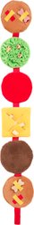 ZippyPaws Snufflerz Stacks Cheeseburger Training Plush Dog Toy slide 2 of 9