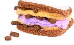 ZippyPaws Snufflerz PB&J Sandwich Training Plush Dog Toy slide 2 of 6