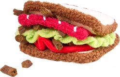 ZippyPaws Snufflerz BLT Sandwich Training Plush Dog Toy slide 2 of 6