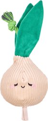ZippyPaws Crops Onion Crinkle Plush Dog Toy