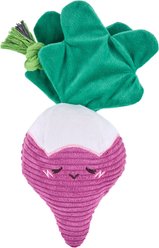 ZippyPaws Crops Radish Crinkle Plush Dog Toy