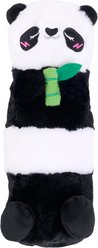 ZippyPaws Snooziez with Shhhqueaker Panda Plush Dog Toy