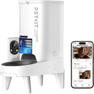 PETKIT YumShare Solo 2 Automatic Plastic Cat Feeder with Camera
