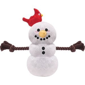 HUGSMART Snowman Plush with Rope Tug Dog Toy, Medium/Large - Chewy.com