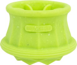 Pupstages Flex-Force Unpredictable Wobble Watermelon-Banana Scent Treat Cup Dog Toy, Green, Medium