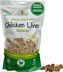 Fieldcrest Farms All Life Stages Chicken Flavor Freeze-Dried Dog Food Topper, 12-oz bag