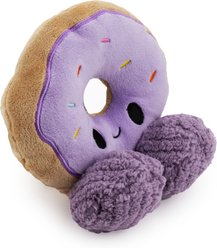 FurryFive Luxe by Giftable World Squinkle n' Sprinkles Squeaky Plush Dog Toy, Purple, 6-in