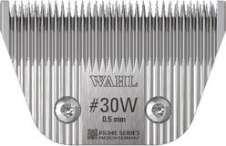 Wahl #30 Wide Prime Series Dog Clipper Blades, Silver Steel
