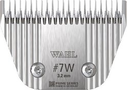 Wahl #7 Full Wide Prime Series Dog Clipper Blades, Silver Steel
