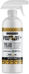 PISS OFF+ Odor Stain & Allergen Eliminator, 32-fl oz spray bottle