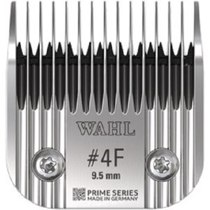 Wahl #4 Full Prime Series 9.5 MM Dog Clipper Blades, Silver Steel