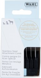 Wahl #8 Stainless Steel Detach Blade Dog Comb, Black/Light blue, 25 mm slide 2 of 2