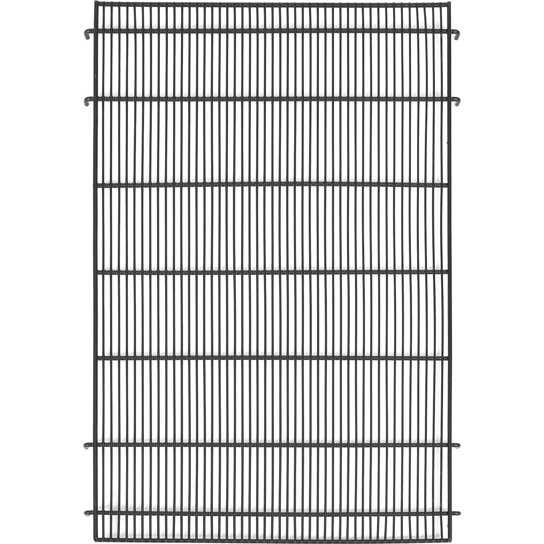 MidWest Homes for Pets Puppy PlayPen Floor Grid with 1/2-in Spacing, Black, Small