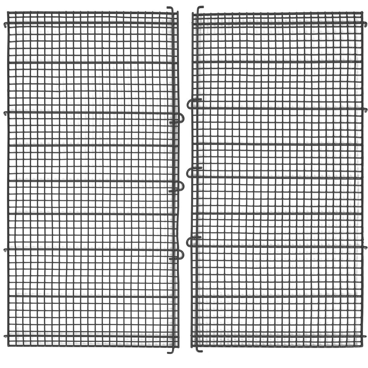 MidWest Homes for Pets Puppy PlayPen Floor Grid with 1-in Spacing, Black, X-Large