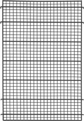 MidWest Homes for Pets Puppy PlayPen Floor Grid with 1-in Spacing, Black, Small