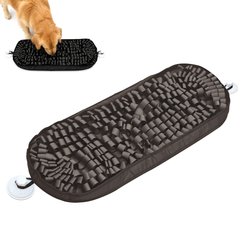 Potaroma Interactive Boredom & Stress Relief Slow Feeder Washable & Durable Snuffle Mat Exercise Games & Puzzles Dog Toy, Black, Large: 32 x 12.6-in