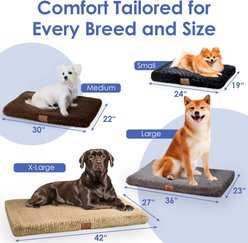 American Kennel Club AKC Orthopedic Dog Crate Mat, Blue Gray, 24-in slide 2 of 7