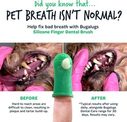 Bugalugs Pet Care Finger Brush Dog Toothbrush slide 2 of 5