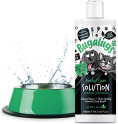 Bugalugs Pet Care Breath Freshening Dog Dental Water Additive, 490-mL bottle