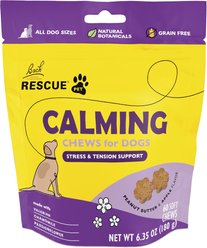 RESCUE Chews Calming Supplement for Dogs, 60 count