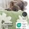 Show in main carousel: Lesure Calming Cute Modern Plush Jacquard Shaggy Orthopedic Anti-Slip Donut Dog & Cat Bed with Removable Cover, X-Large, Green slide 3 of 9
