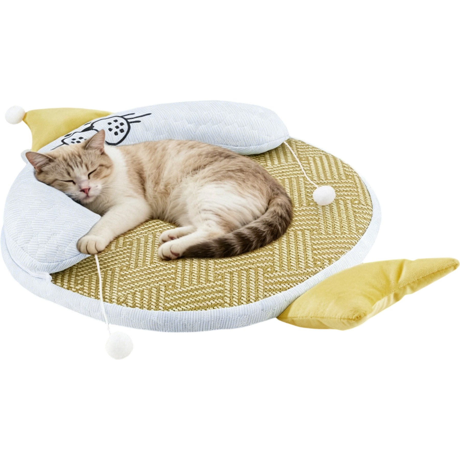 Twinsing Cooling Mat Washable Cat Bed