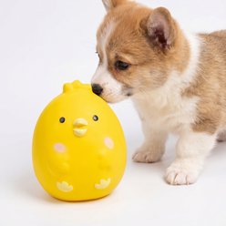 Kseroo Squeaky Latex Chicken Chew Dog Toy slide 2 of 7
