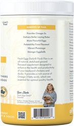 Fresh Eggs Daily Flock Flax Vitamins & Minerals Powder Chicken & Duck Supplement, 16-oz slide 2 of 3