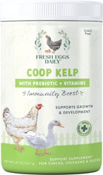 Fresh Eggs Daily Coop Kelp Vitamins & Minerals Chicken & Duck Supplement, 20-oz