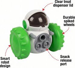 Kseroo Wobble Treat Dispenser Puzzle Dog Toy, Green slide 2 of 7