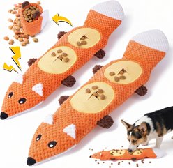 Kseroo Fox Squeaky Chew Dog Toy