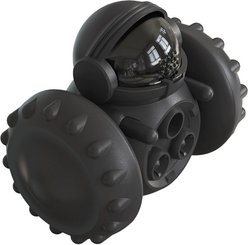 Kseroo Wobble Treat Dispenser Puzzle Dog Toy, Black