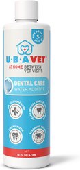 UBAVET Tartar Control Dog & Cat Dental Water Additive, 16-fl oz bottle