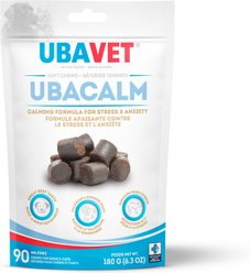 UBAVET Beef Flavored Soft Chews Calming Supplement for Dogs & Cats, 90 count