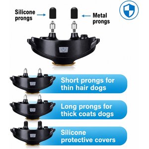 PATPET P320 1000ft Remote Dog Training Shock eCollar, Small, Black 1 count