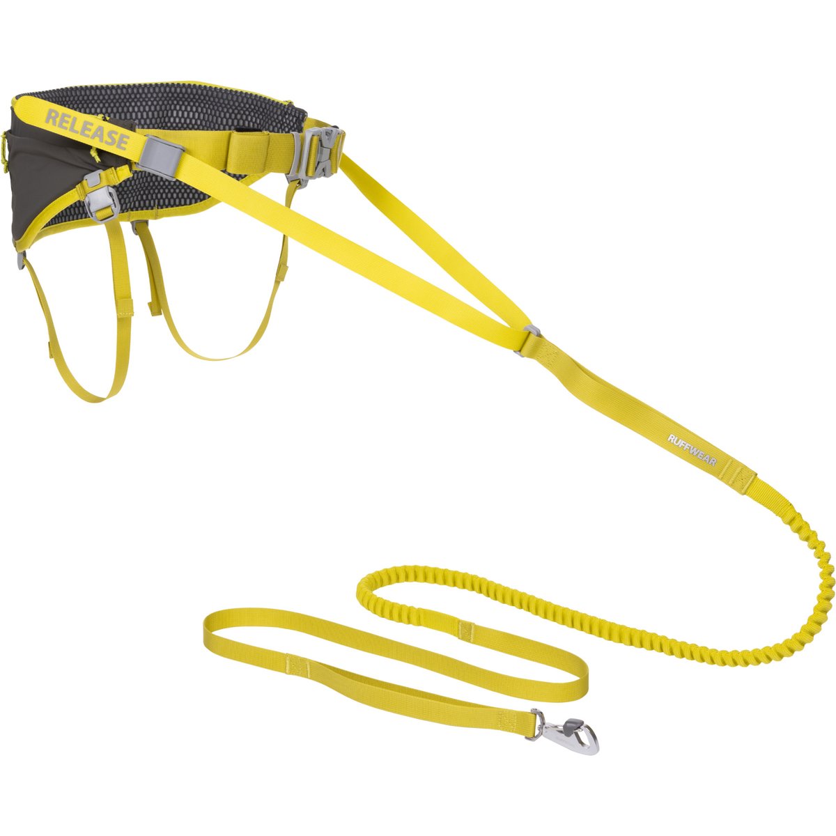 Ruffwear Omnijore Joring System Dog Harness, Lichen Green, Large/X-Large: 32 to 42-in chest