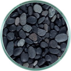 CaribSea Super Natural Aquascapes Raven River Pebble, Black/Natural, 5-lb bag slide 2 of 2