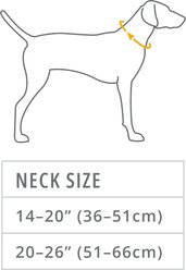Ruffwear Knot-a-Collar Reflective Dog Collar, Moss Green, 20 to 26-in neck, 3/8-in wide slide 2 of 5