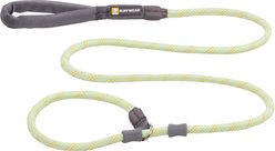 Ruffwear Just-a-Cinch Slide-On Dog Leash, 5-ft long, 7/16-in wide, Moss Green