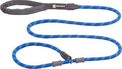 Ruffwear Just-a-Cinch Slide-On Dog Leash, 5-ft long, 7/16-in wide, Blue Pool