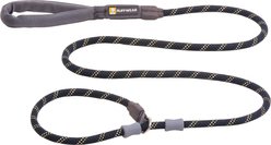 Ruffwear Just-a-Cinch Slide-On Dog Leash, 5-ft long, 7/16-in wide, Obsidian Black