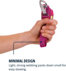 Ruffwear Flagline Hands-Free Dog Leash, 6.5-ft long, 0.8-in wide, Alpenglow Pink slide 2 of 6