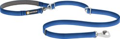 Ruffwear Switchbak Adjustable Dog Leash, 7-ft long, 3/4-in wide, Blue Pool