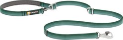 Ruffwear Switchbak Adjustable Dog Leash, 7-ft long, 3/4-in wide, River Rock Green