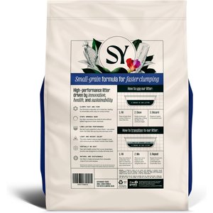 Sustainably Yours Small-Grain Formula Unscented Clumping Cat Litter, 10-lb bag