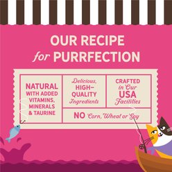 Merrick Purrfect Bistro Grain-Free Salmon Recipe Adult Pate Wet Cat Food, 3-oz can, case of 24 slide 2 of 8